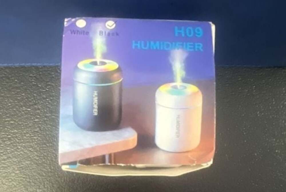 H09 Mini USB Humidifier Black 180mL - Picture 2 of 5